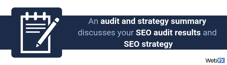 审计和战略总结图表