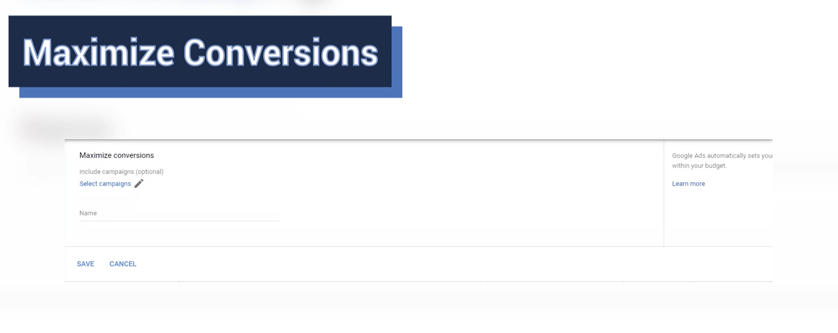 最大化谷歌广告的转化率