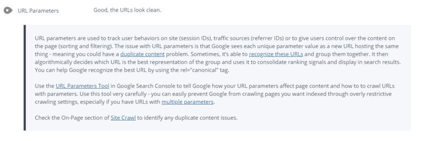 Google索引检查器URL参数